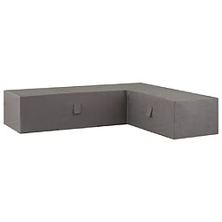 Madison Housse de meubles d'extérieur 320 x 255 x 70 cm Gauche Gris