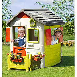 SMOBY - NEO JURA LODGE PLAYHOUSE AVEC JARDIN / Référence 810501