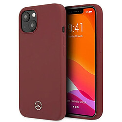 mercedes mehcp13msilre iphone 13 6,1" czerwony/rouge coque dur silicone line