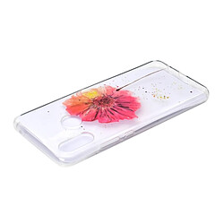 Acheter Wewoo Coque Étui de protection en TPU Transparent motif fleur pour Huawei nova 3i