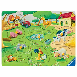 Ludendo Ravensburger - Mes premiers puzzles en bois - La ferme