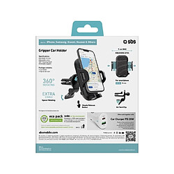 Sbs Support smartphone de voiture avec fixation extra-forte