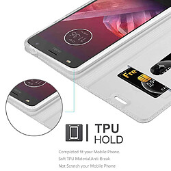 Avis Cadorabo Coque Motorola MOTO Z2 Etui en Argent