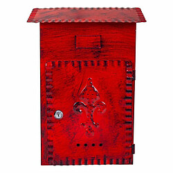 Boîte aux lettres Alexandra House Living Rouge Fer 11 x 37 x 27 cm