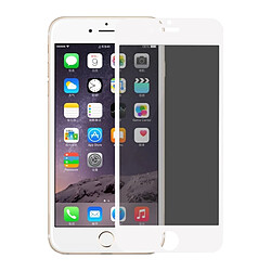 Avis Wewoo Verre trempé blanc pour iPhone 6 Plus et 6s Plus 0.3mm 180 Degrés Confidentialité Anti-reflets Plein écran Protecteur D'écran En