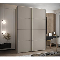 Abiks Meble Armoire à portes battantes Lux 1 245,5/170/64 2 portes