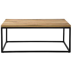 Beliani Table basse PROVO Bois clair pas cher