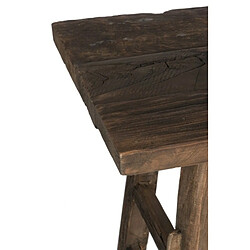 Paris Prix Console en Bois Janko 140cm Marron pas cher