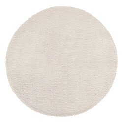 Atmosphera, Createur D'Interieur Tapis rond extra doux - Diam 80 cm - Ivoire Atmosphera - Tapis rond extra doux - Diam 80 cm - Ivoire - Design