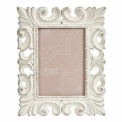 Gift Decor Cadre photo Blanc Bois MDF 21,2 x 13 x 26,5 cm (6 Unités)