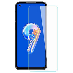 Protecteur écran en verre à haute teneur en aluminium-silicium AMORUS 9H, anti-rayures, 2.5D, bord en arc pour votre Asus Zenfone 9 5G - transparent