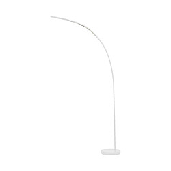 Mes Lampadaire arc 147x40x185 cm en métal blanc