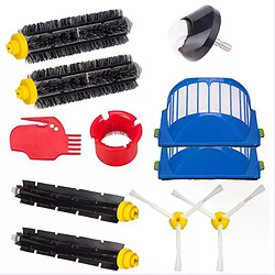 Kit de pièces de rechange pour aspirateur Irobot Roomba série 600, 610, 620, 625, 630, 650, 660, brosse à rouleau + filtre Aero Vac