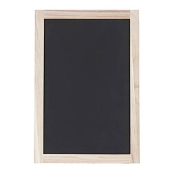 Mendler 2x tableau noir mural HWC-C18 ~ 60x40cm