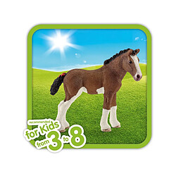 Schleich Farm World Poulain Clydesdale