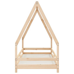 Acheter Maison Chic Lit simple Cadre de lit pour enfants,Lit d'Enfant Moderne 90x200 cm bois de pin massif -MN78419