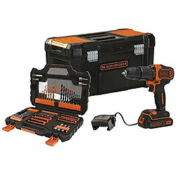 Black & Decker Perceuse-visseuse sans fil BDCHD18S1KA