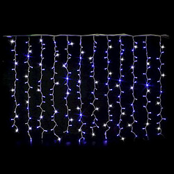 rideau raccordable - festilight master - 2 x 1.5 mètres - 240 led - bleu - pétillant - festilight 54412-12-w3-z