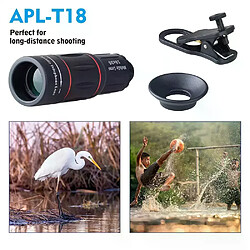 Avis Cfsyls Mini télescope monoculaire pour téléphone portable, lentille de Vision HD 18x