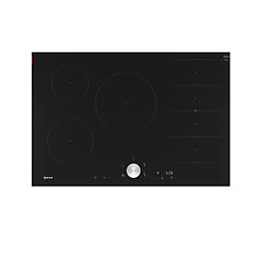 Table de cuisson à induction 83cm 5 foyers 7400w noir - T68TTV4L0 - NEFF