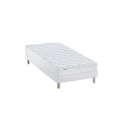 Idliterie Ensemble Matelas accueil mémoire de forme MAM AZUR + Sommier - Made in France