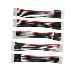 5PCS Silicone JST-XH Balance Cable 22AWG Pour Lipo Lithium Battery 6S (22.2V) pas cher