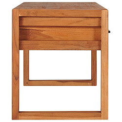 Acheter Maison Chic Meuble TV scandinave - Banc TV pour salon 100x40x45 cm Bois de teck -MN55721