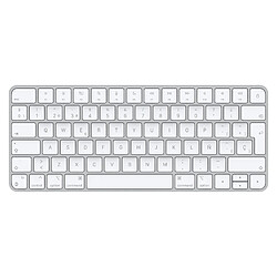 Apple Magic clavier USB + Bluetooth Espagnole Aluminium, Blanc