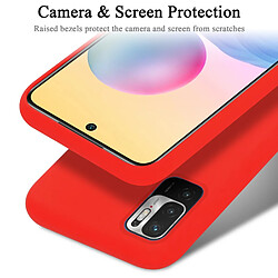 Cadorabo Coque Xiaomi RedMi NOTE 10 5G / POCO M3 PRO 5G Etui en Rouge pas cher