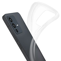 Avizar Coque Vivo V23 5G Silicone Gel Flexible Fine et Légère Transparent pas cher