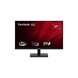 Ecran 27" Viewsonic VA270-H 16:9 1920x1080 LED SuperClear IPS 250 cd/m² 1080p 1ms 100Hz VGA HDMI 1.4 178/178 VESA 75x75 Inclinaison