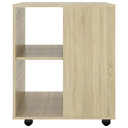 Avis vidaXL Armoire à roulettes Chêne Sonoma 60x53x72 cm Bois d'ingénierie