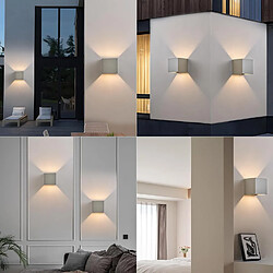 ZMH LED Wall Light Indoor G9 Outdoor Wall Light : Applique d'extérieur supérieure et inférieure pas cher