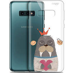 Caseink Coque arrière Samsung Galaxy S10e (5.8 ) Gel HD [ Nouvelle Collection - Souple - Antichoc - Imprimé en France] Sketchy Walrus