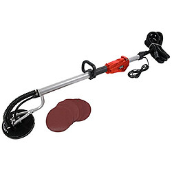 Helloshop26 Ponceuse à bras avec barre d’extension 225 mm rouge 3401101