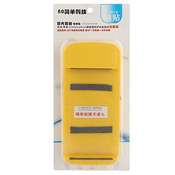 Acheter Wewoo Film protecteur écran jaune pour iPhone 5 et 5C 5S, 4 4S, Samsung Galaxy S IV / i9500, Galaxy Note II / N7100, Galaxy S III / i9300, téléphones portables à moins de 5,8 pouces automatique universel attacher la machine