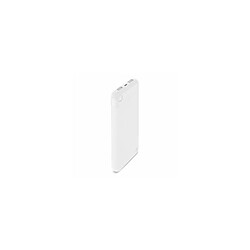 Seven 7 Belkin - Batterie Externe Lightning Pocket Power Bank 10000 mAh (Sécurité Certifiée) pour iPhone X/8/7 et iPad – Blanc