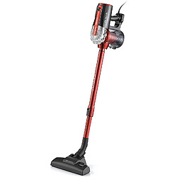 Ariete Aspirateur Balai Électrique de 0,5L 2 en 1 600W rouge noir