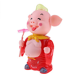 Avis poupée de porc chantant électrique drôle animal de compagnie pour enfants enfants jouet cadeau rouge