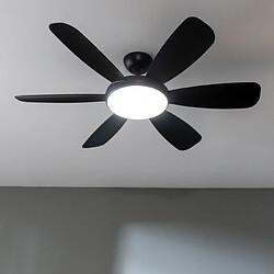 Ventilateur de Plafond avec Lumière Cecotec EnergySilence Aero 5200 Noir 55 W 32 W