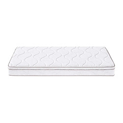 Avis Vente-Unique Matelas 90 x 200 cm ressorts 3 zones et mémoire de forme ép.20cm - WOLKENTANZ de MORGENGOLD