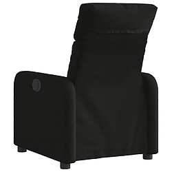 Acheter vidaXL Fauteuil inclinable électrique Noir Tissu