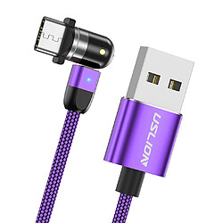 Acheter 540 Câble USB De Charge Magnétique 360180 Violet 1m Type-C