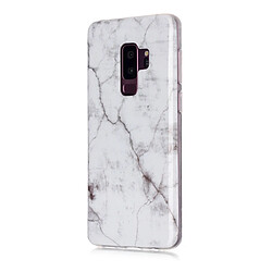 Wewoo Coque Fine Pour Galaxy S9 + dessin en couleur Motif IMD fabrication Soft Case TPU Blanc