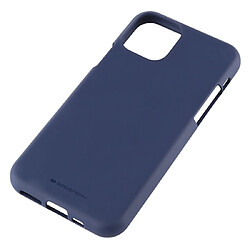 Wewoo Coque Souple Housse TPU antichoc et anti-rayures pour iPhone 11 Pro SOFE FEELING Bleu foncé