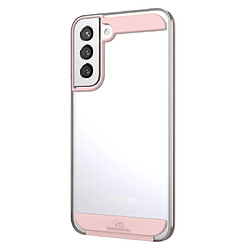 White Diamonds Coque de protection "Innocence Clear" pour Samsung Galaxy S22+ 5G, or rose