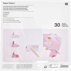 Avis Rico Papier d'origami de lapin, 30 feuilles