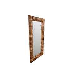 Miroir mural Romimex Naturel Bois de manguier 153 x 76 x 9 cm