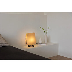 Faro Barcelona Petite lampe de table noire, camel