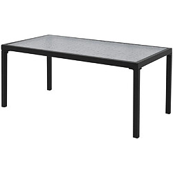 Avis Maison Chic Salon de jardin 4 pcs - Table et chaises d'extérieur - Mobilier/Meubles de jardin Moderne Textilène Noir -MN89137